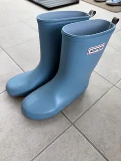stample ブルー 長靴　キッズ　レインシューズ　20cm