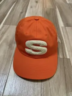 stussy オレンジキャップ帽子
