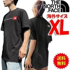 ノースフェイス Tシャツ メンズ 黒 海外XXL 日本4L相当 新品 mtsk