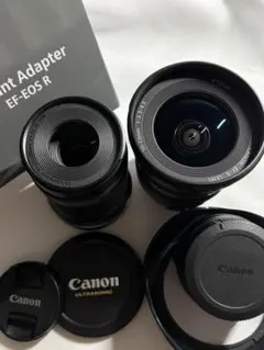 CanonEF-EOS Rマウントアダプター・レンズ4点セットのサムネイル