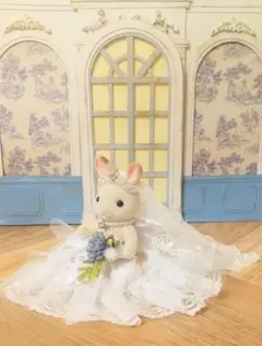 シルバニアファミリー❀プリンセスウエディングドレスセット（※花嫁衣装のみ）