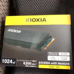 KIOXIA EXCERIA 1TB NVMe SSD ヒートシンク付き　未開封