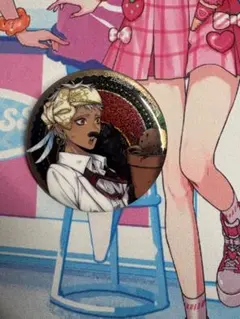 カリム・アルアジーム 実験服缶バッジ