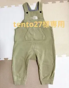 【tento27様専用】ノースフェイス　サロペット　80
