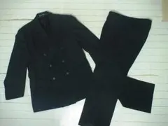 106167 メンズ　礼服　ダブルスーツ上下　背抜き