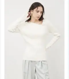 SENEE 3way drape tops（ドレープトップス） アイボリー - メルカリ