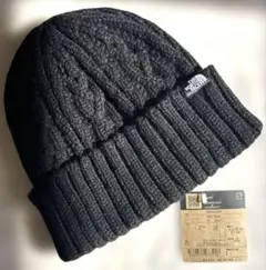 ノースフェイス ケーブルビーニー NN42334 ニット帽　黒