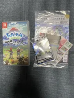 【✨超美品✨】ポケットモンスター　レジェンズアルセウス　特典カード、マップ付き✨