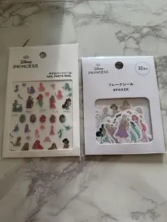 キャンドゥDisney プリンセス ネイルシール　フレークシール
