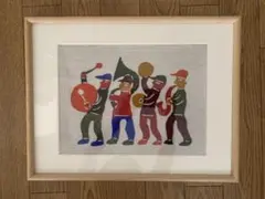 柚木沙弥郎　型染絵　ギター&バイオリン 2025年最新】柚木沙弥郎 型染絵の人気アイテム - メルカリ