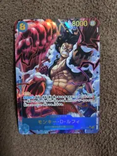 ONE PIECE カードゲーム モンキー・D・ルフィ　シークレットパラレル