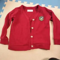 mud kingdom 赤いカーディガン 4T/4Y/110