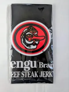 Tengu Brand ビーフステーキジャーキー 手ぬぐい 綿100%　未使用