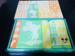 【非売品】【未使用】ディズニー ミッキーマウス タオルセット