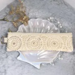 【インド刺繍リボン】ハンドメイド ペンケース