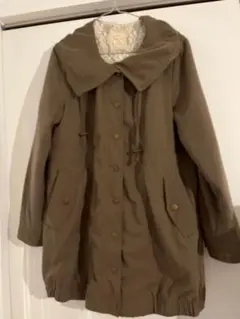 カーキ　コート　ジャケット　L