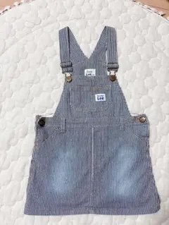 【子供服】Lee デニム サロペット ジャンパースカート 110㎝