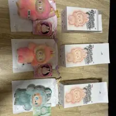 POPMART ラブブ　三体セット　￼ロイヤリティー　セレニティー　らぶぶ