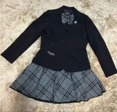 フォーマルジャケット＆チェックスカートセット