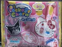 サンリオキャラクターズ パッケージチャーム＆チョコボーロ