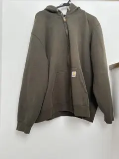 Carharttジップアップパーカー