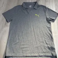 PUMA グレー ポロシャツ XXLゴルフプーマメンズカットソー半袖