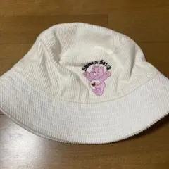 h&m ケアベア　コーデュロイ バケットハット