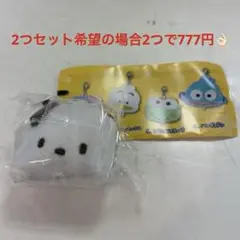 ポチャッコ ぬいぐるみチャーム はぴだんぶい ガチャガチャ