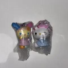 サンリオキャラクターズ GRWM マスコットチャーム ウサハナ　ハローキティ