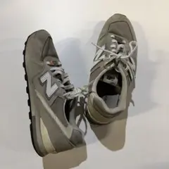 ニューバランス CM996 GR2 グレー 23.5cm スニーカー