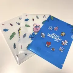 BT21 ミニクリアファイル　3点セット