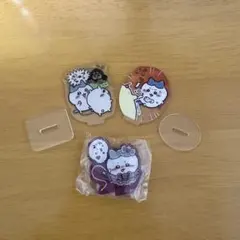 ちいかわ　ハチワレ　アクスタ 3個セット