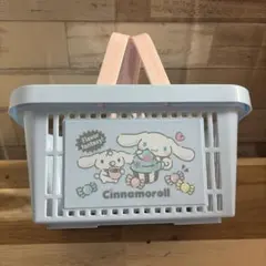 サンリオ はぴだんぶい 収納かご スマイル景品 サンリオショップ スマイル 景品 はぴだんぶい 収納かご ブルー