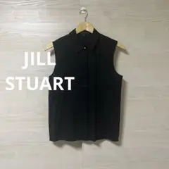 JILL STUART★雪紡 透視 格紋 無袖 襯衫