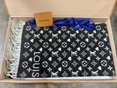 ⭐︎新品・未使用⭐︎ LOUIS VUITTON ハート柄マフラー