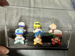 パワプロ君　フィギュア 6体セット ディスプレイケース付き