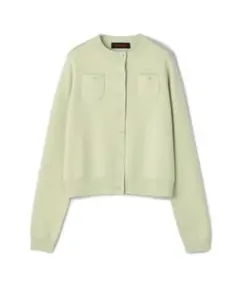 新品CABaN コットンカシミヤ クルーネックカーディガン　定価39600円