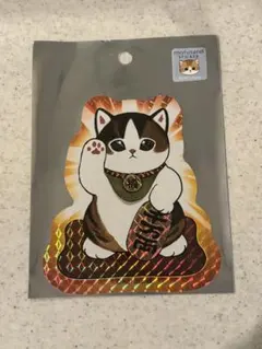 mofusandおめでたいにゃんホログラムステッカー《新品未使用》ゆゆ様専用