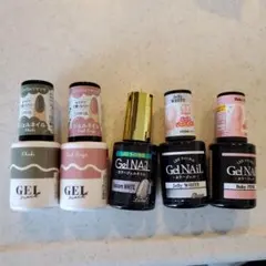ジェルネイルセット 5本