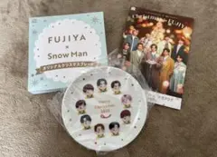 未開封♥FUJIYA ×  Man オリジナルクリスマスプレート✩非売品 非売品】FUJIYA × Snow Man オリジナルクリスマスプレート - メルカリ