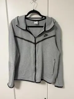 NIKE テックフリース フルジップパーカー グレー S - メルカリ