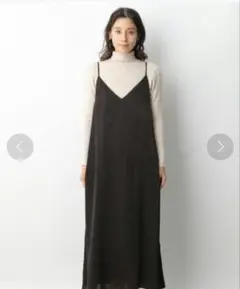 タグ付き新品　レプシィム　ビンテージツヤキャミワンピース