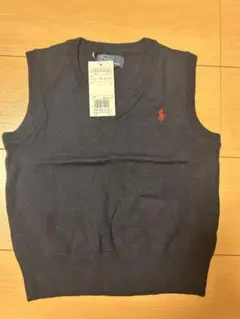 新品　タグ付き　ラルフ ニットベスト110