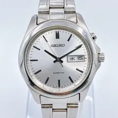 【極美品】 SEIKO 5M63-0B00 2005年 キネティック デイデイト