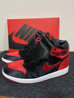 ナイキ エアジョーダン1 レトロ ハイ OG サテンブレッド 28.0cm