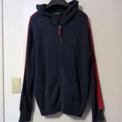 美品!! ポロ・ラルフ・ローレン ニットパーカー 160