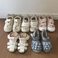 値下げ！13センチ　スニーカー　サンダル　5足まとめ売り！