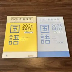 2026 共通テスト対策 実力完成 直前演習 国語
