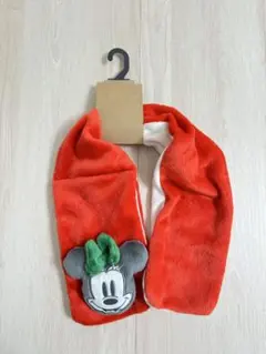 【新品未使用】ミニー 赤 マフラー Fサイズ　クリスマス