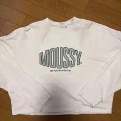 MOUSSY薄手トレーナー